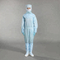 Wholesale Breathable Work Clean Room Work Safety Coverall for Anti-Static Cheap Disposable Coveralls