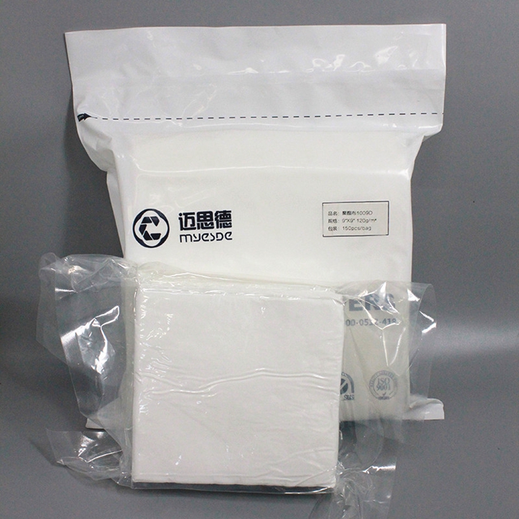 Class 100 Lint Free Polyester Cleanroom Car Cleaning Wipes