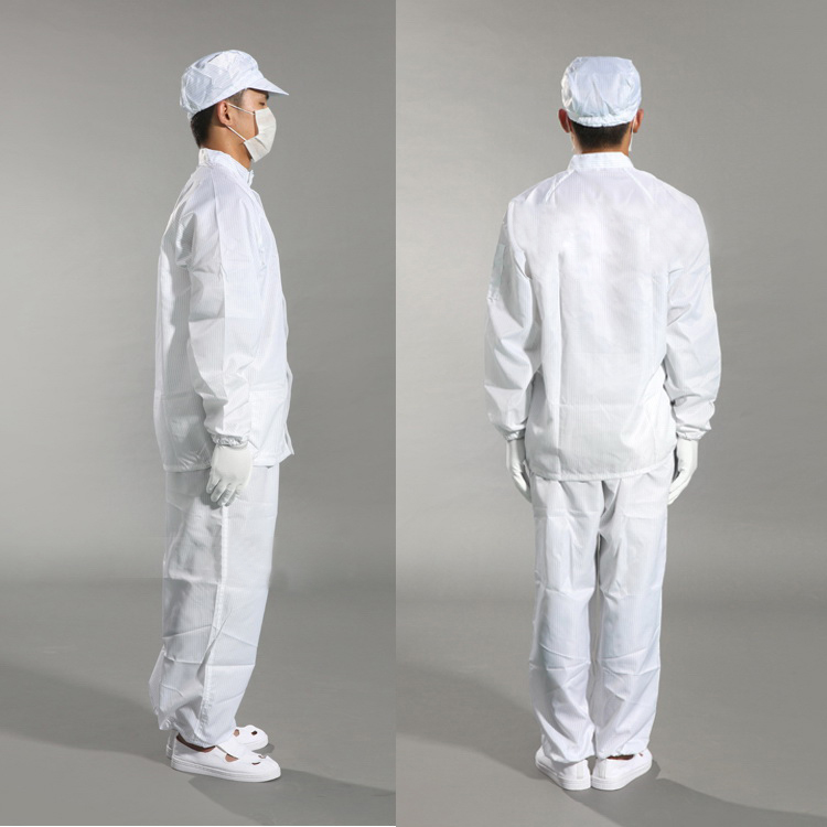 Wholesale Grid Esd Industrial Cleanroom Coverall