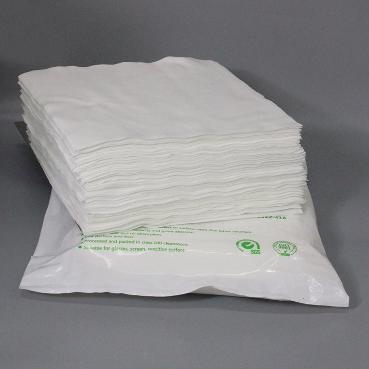 Double Knit Polyester Cleanroom Flexo Printing Press Cleaning Cloth Wipe