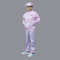 High Quality Antistatic Esd Pink Protective Coverall