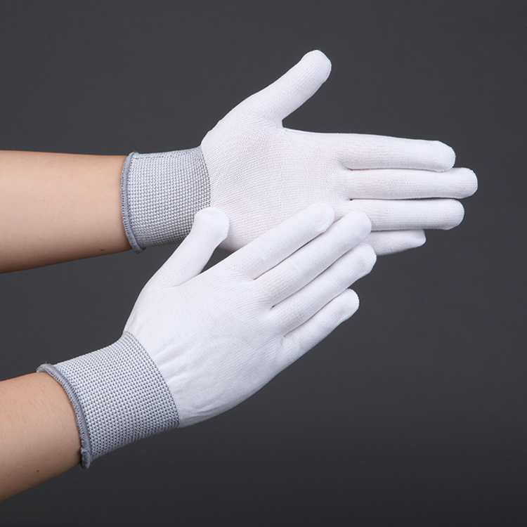 High quality Pu finger tip electronic gloves