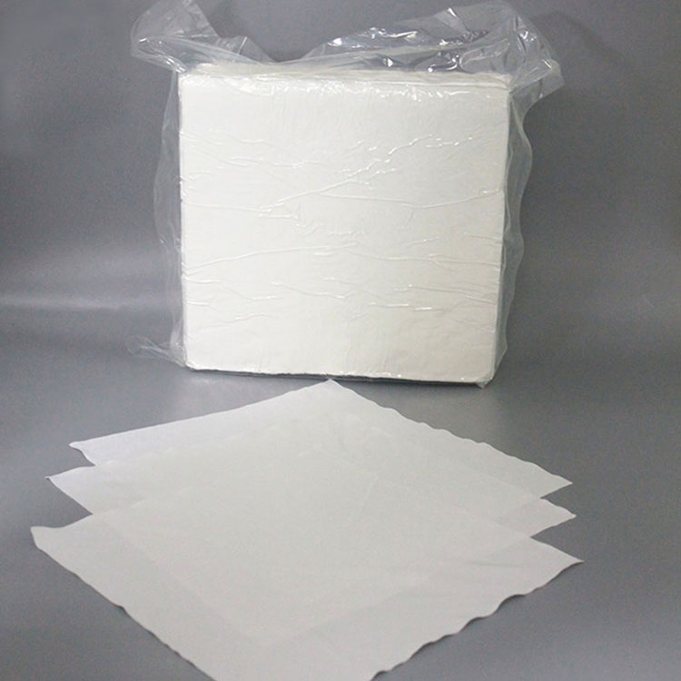 Polyester Cleanroom Wiper White Cleanroom Wiper Clean Room Wiper 100% Polyester