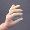 Disposable powder free yellow rubber finger cots