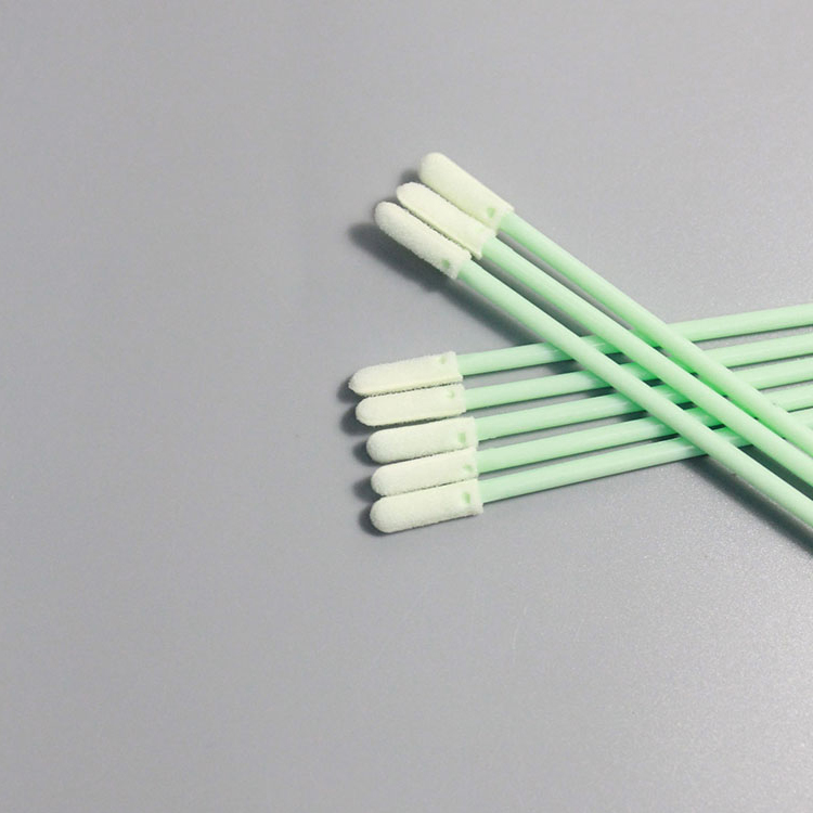 With Long Handle Dustless Cleanroom Esd Foam Tipped Cleaning Swabs