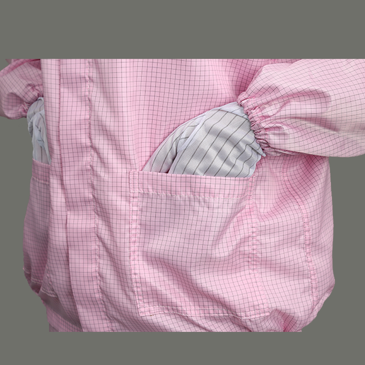Esd Washable Safety Working Coverall For Cleanroom