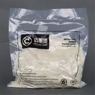 High quality Disposable Trade Assurance Disposable Cut Type Latex Finger Cots