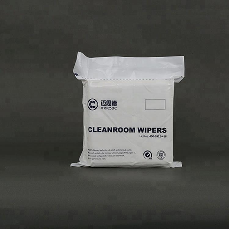 Cleanroom Use 120g 100% Polyester Cleanroom Wiper