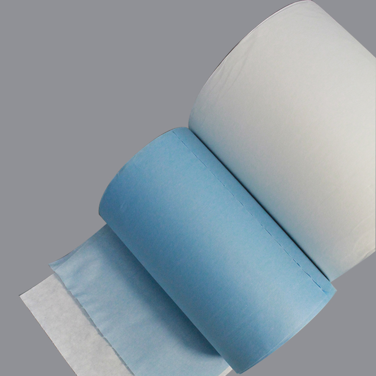 High Quality Woodpulp Pp Industrial Nonwoven Wiper Industrial Cleaning Enhanced Paper