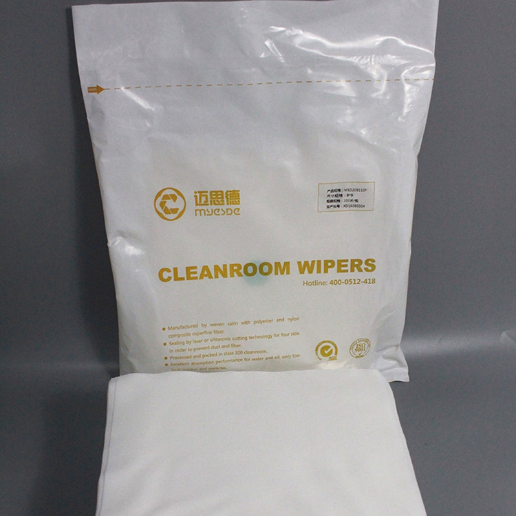 Best Seller sub microfiber clean room cleanroom industrial cleaning wiper with CE Certificate
