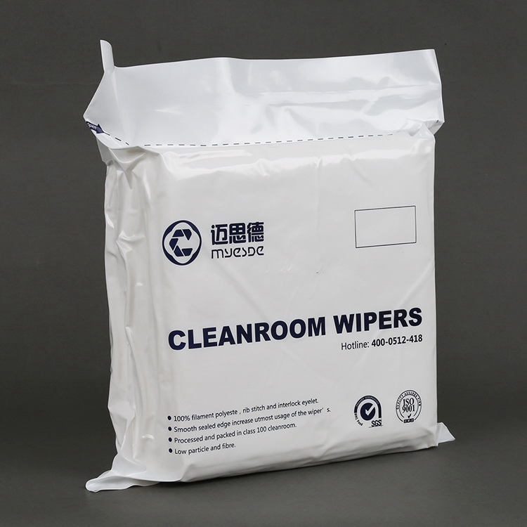 low price 12inch 165gsm Hot selling cleaning cleanroom wiper for industry