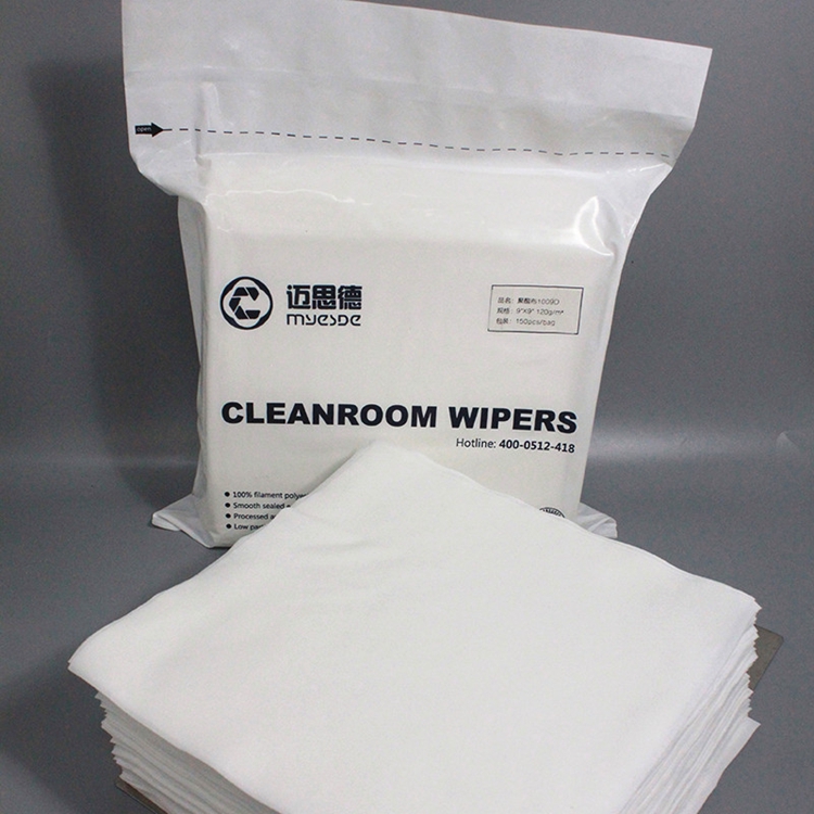 High Quality Cleanroom Lint Free Polyester Dry Wipers