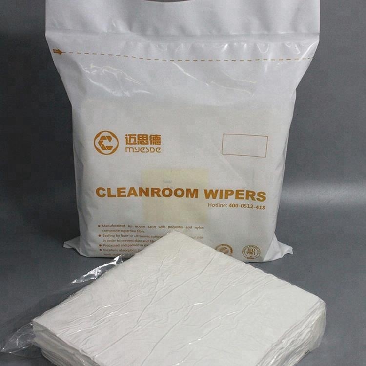 Hot Sale 100% Polyester Cleanroom Wiper Suitable For All Cleanrooom