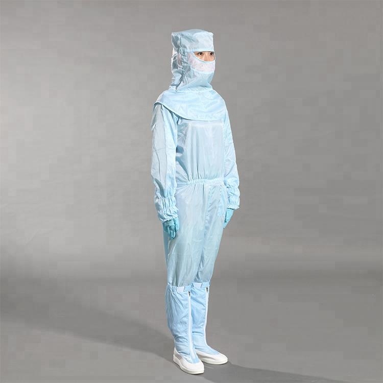 Wholesale Breathable Work Clean Room Work Safety Coverall for Anti-Static Cheap Disposable Coveralls