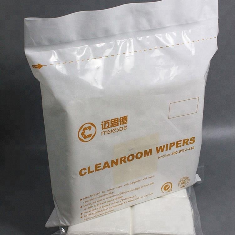 Wholesale 100% Polyester Cleanroom Manufactured Wiper
