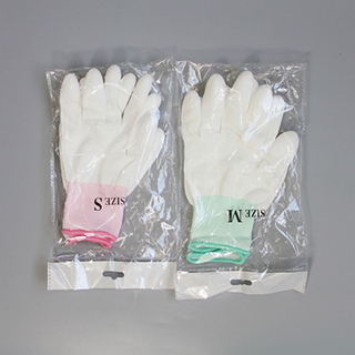 High quality Pu finger tip electronic gloves