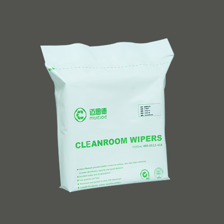115g 9*9inch high quality Industry Usage Wipers Lint Free Cleanroom Wipers 100% polyester cleaning wipes