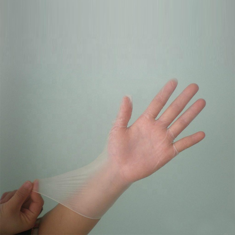 High quality powder free disposable 12inch vinyl gloves for factory