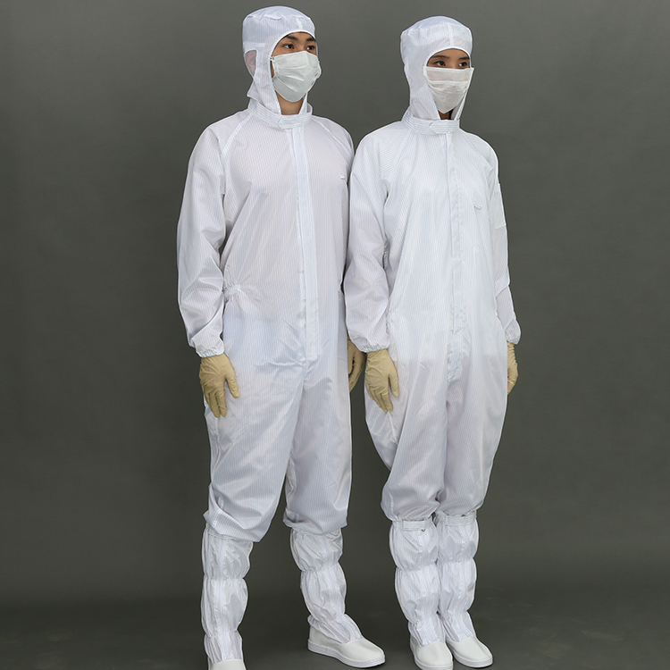 High Quality Protective Anti-Static Autoclavable Cleanroom Suit