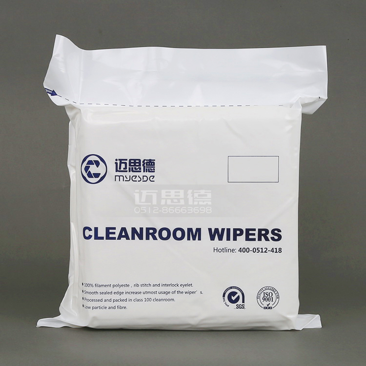 140g 9inch class 1000 High quality Cleanroom Wipers Lcd Screen Cleaning Cloth Cleanroom Wiper 100 Polyester Lint Free Cloth
