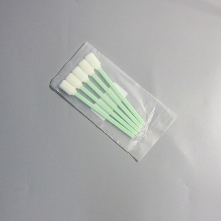 A Sample Extra Large Swabs with Green Handle