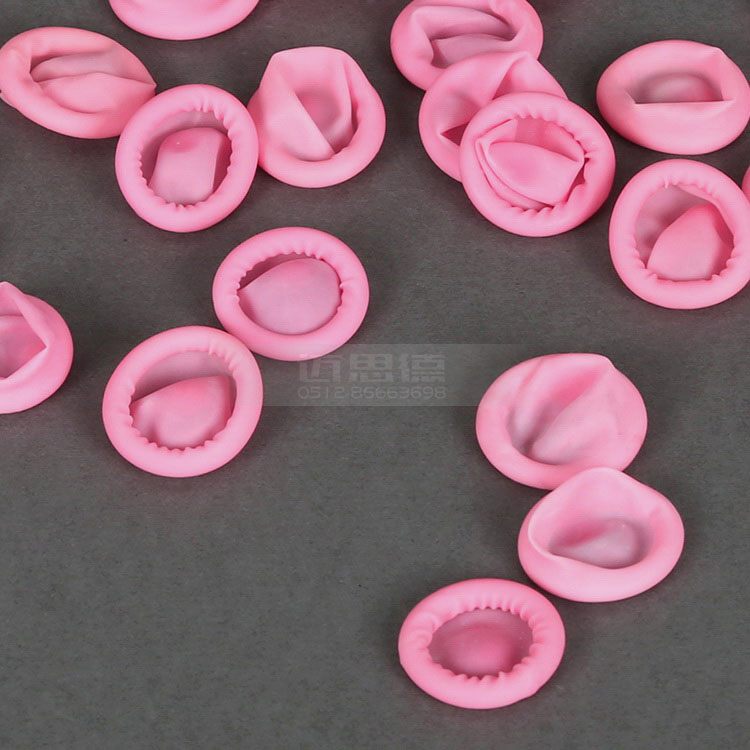 Manufacturer High quality disposable pink Antistatic Latex Finger Cot