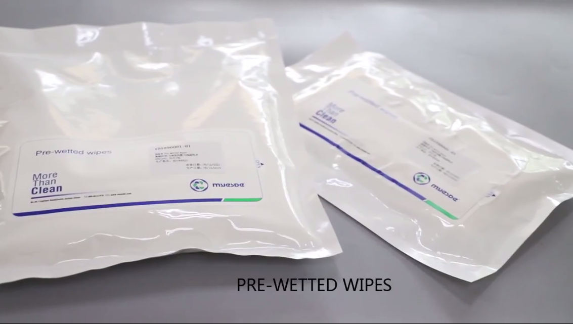 Pre-wetted Wipes for Critical Cleaning, Lab, and Industrial Applications